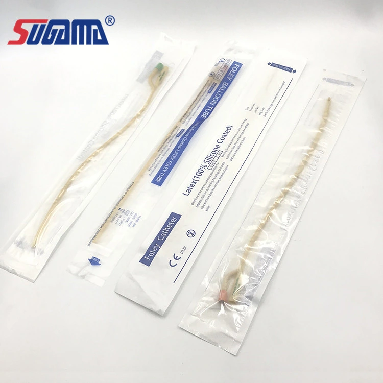 Latex Foley Catheter Silicone Coated 2-Way