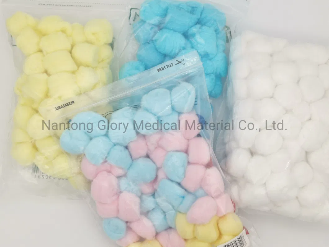 Various High-Absorbency Disposable Cotton Gauze Balls