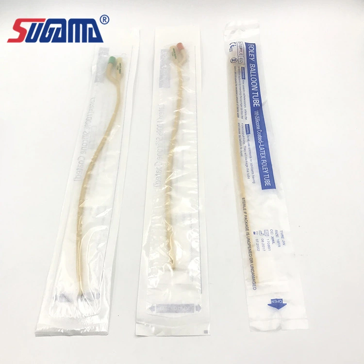 Latex Foley Catheter Silicone Coated 2-Way