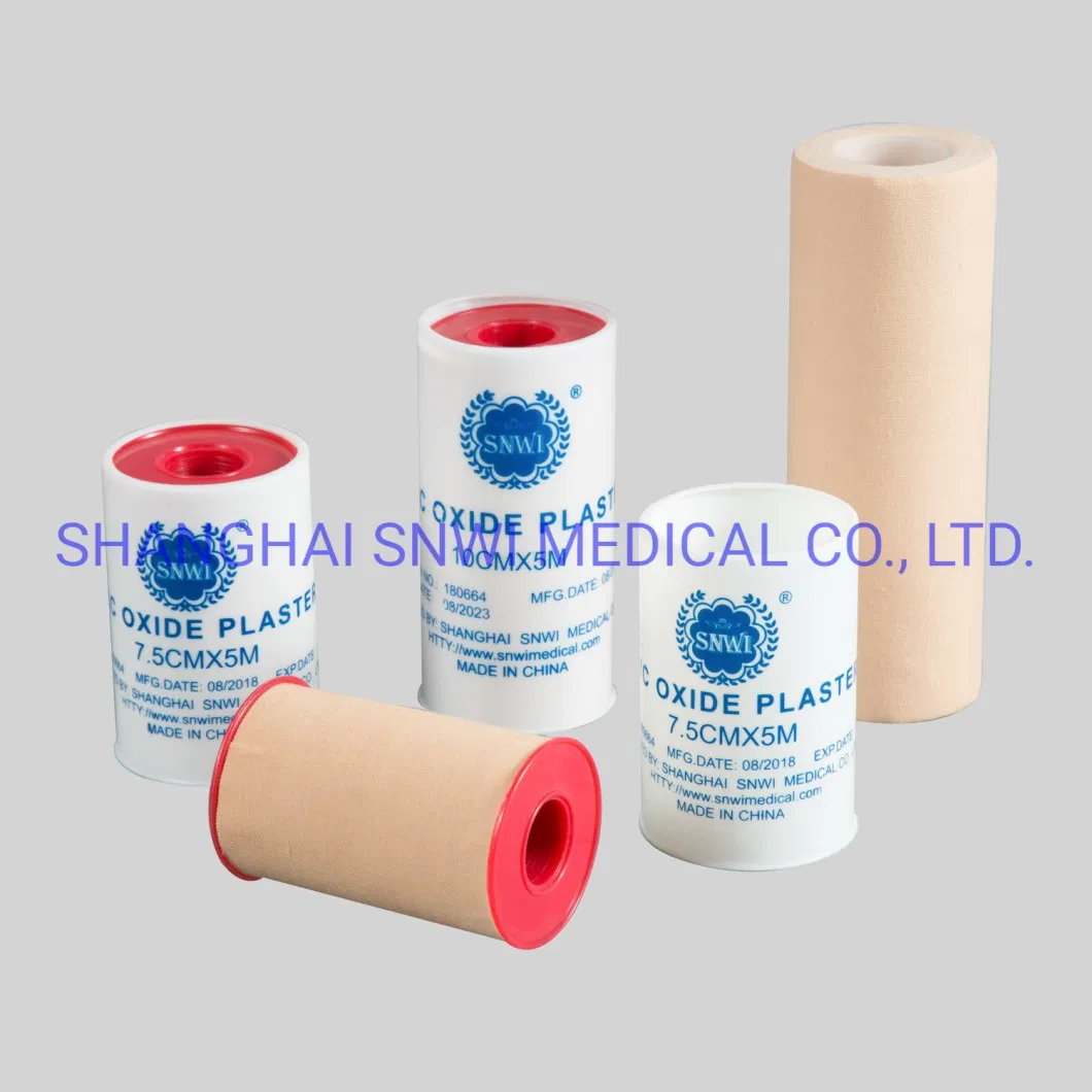 Hot Sale Disposable Medical Surgical Custom Zinc Oxide Adhesive Plaster