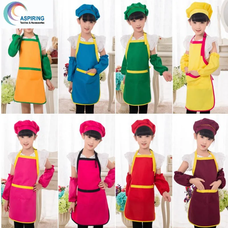 Kid&prime;s Size Cooking and Baking Kid Artist Apron Set