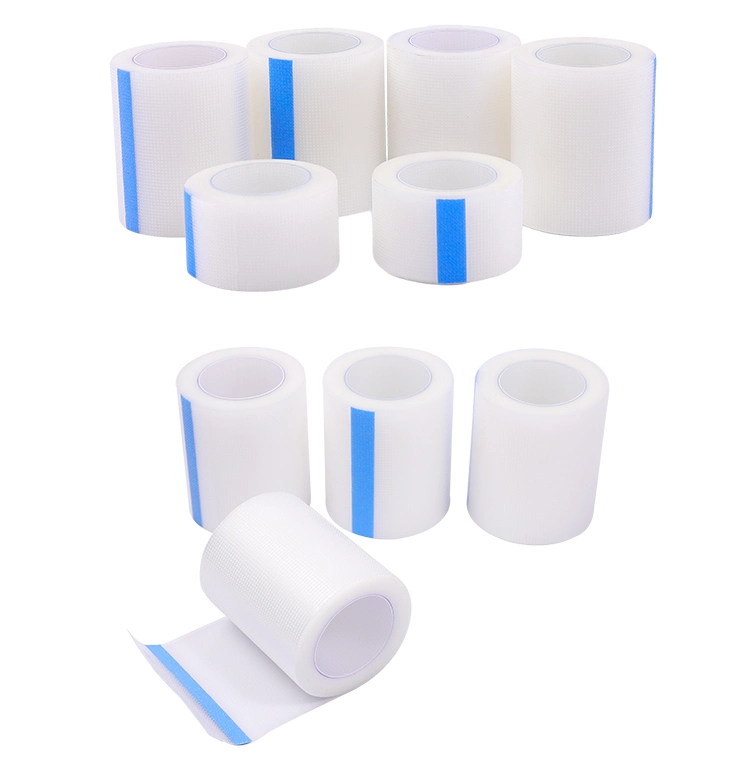 White Shining Lamination Film Hypoallergenic Transparent PE Tape Medical Tape