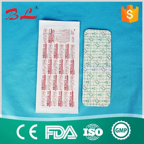 Disposable Transparent PU Wound Dressing Pad Surgical Wound Dressing Bandage Q44