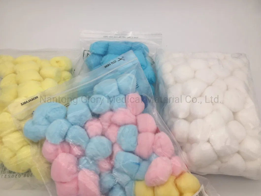 Various High-Absorbency Disposable Cotton Gauze Balls