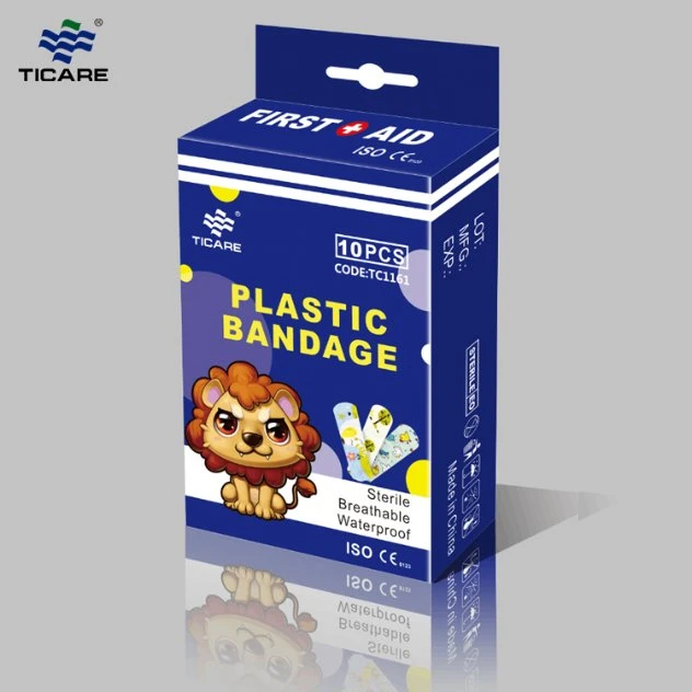 Bandaids Disposable Elastic Adhesive Medical Strip PU PE Nonwoven Wound Plaster