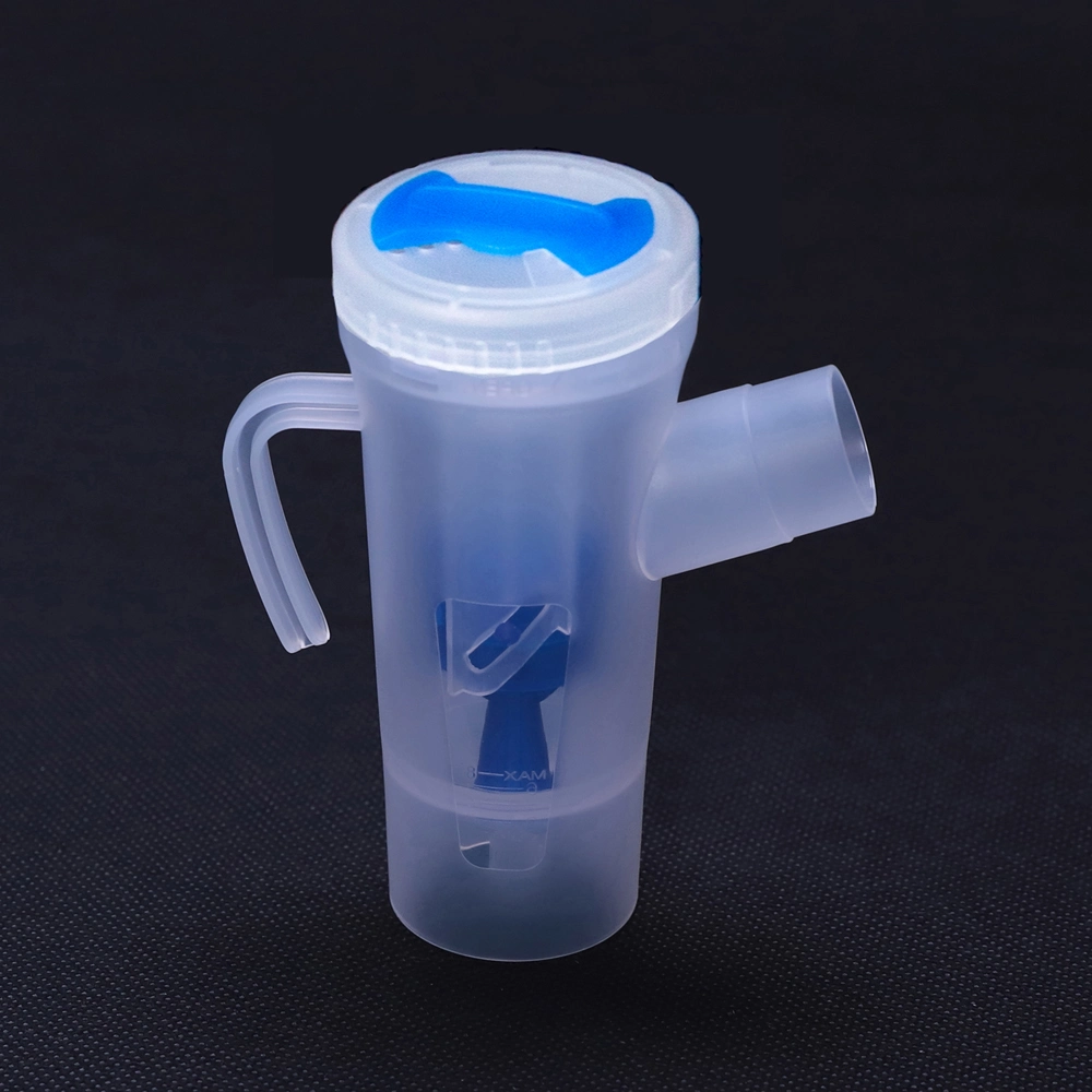 Double Adjustment Nebulizer Kit Portable Nebulizer Mask Kit with Oxygen Tubing with Nebulizer Mask Nebulizer Cup Nebulizer Chamber Nebulizer Cup with CE ISO