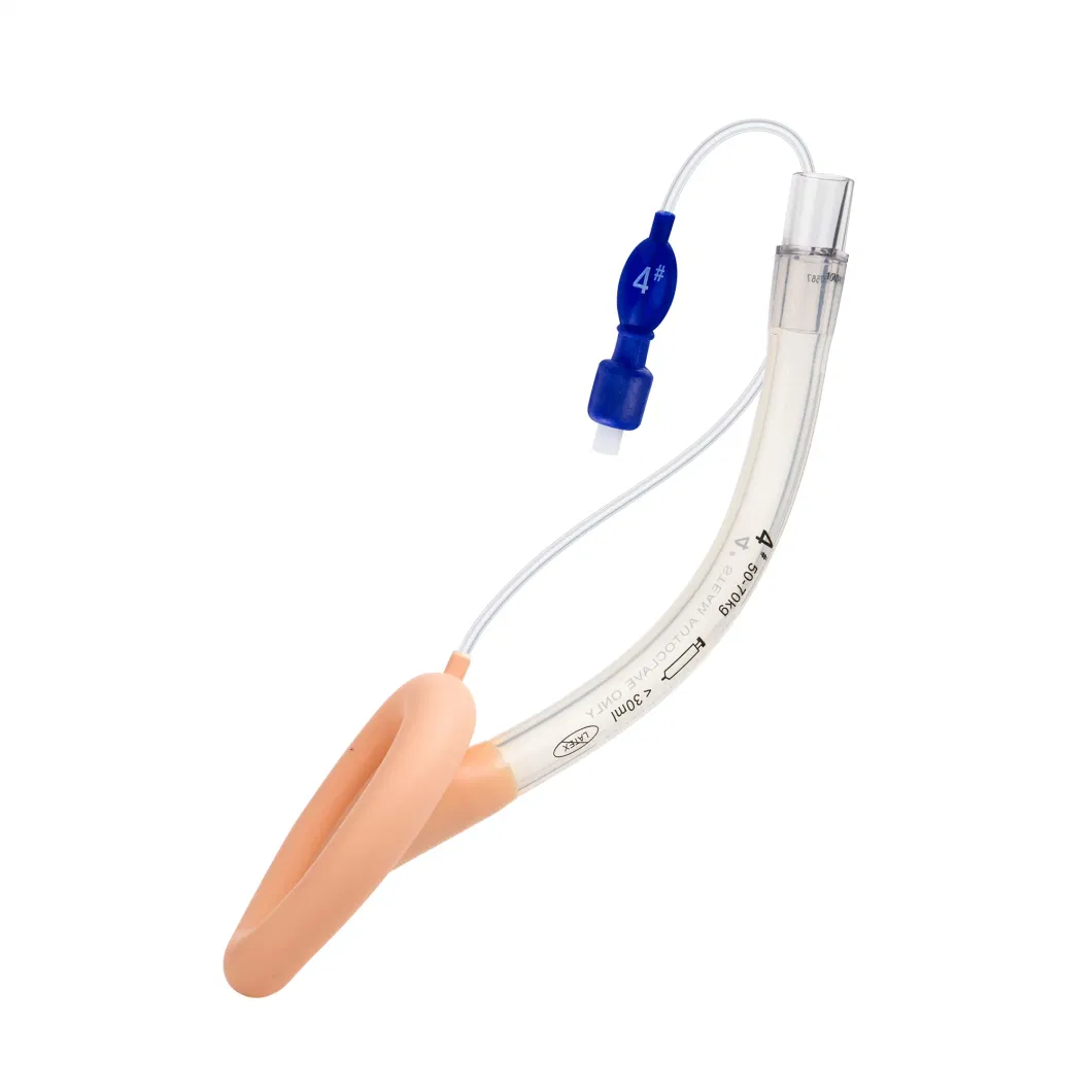 CE Approved Different Types and Sizes Reusable Reinforced Silicone Laryngeal Mask