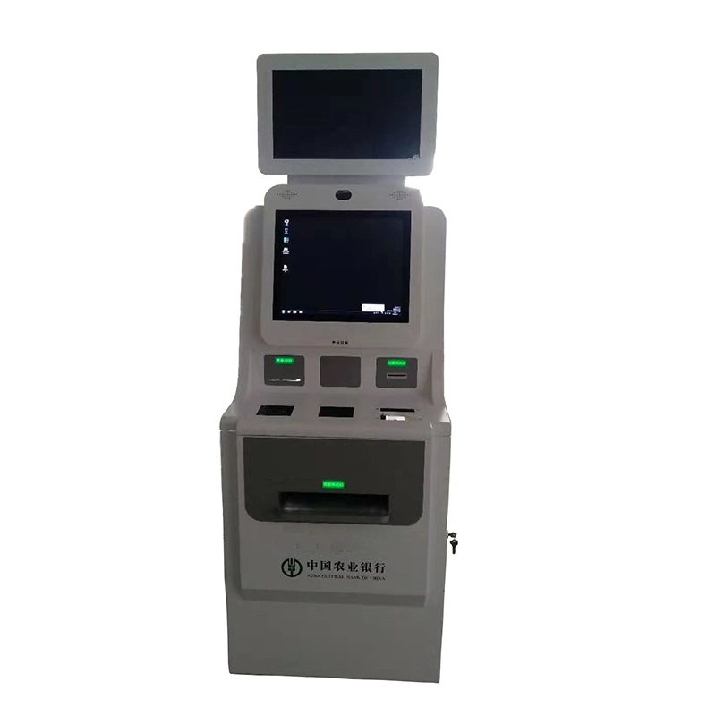 Medical Card Bank Card Social Scerity Card 16 Pinpad Medical Report A4 Printing Digital Signage Hospital Kiosk with ID Qr Code