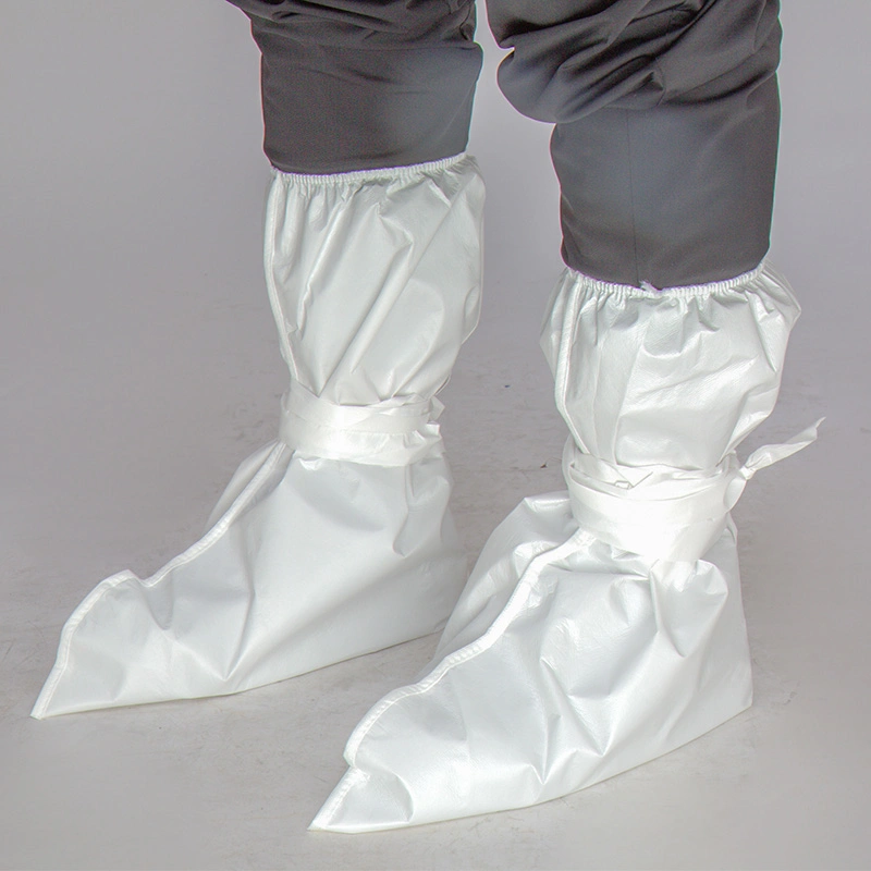Tall Type Anti Slip Shoe Cover Disposable Non-Woven Fabric Personal Health Single-Use Protective Overboot