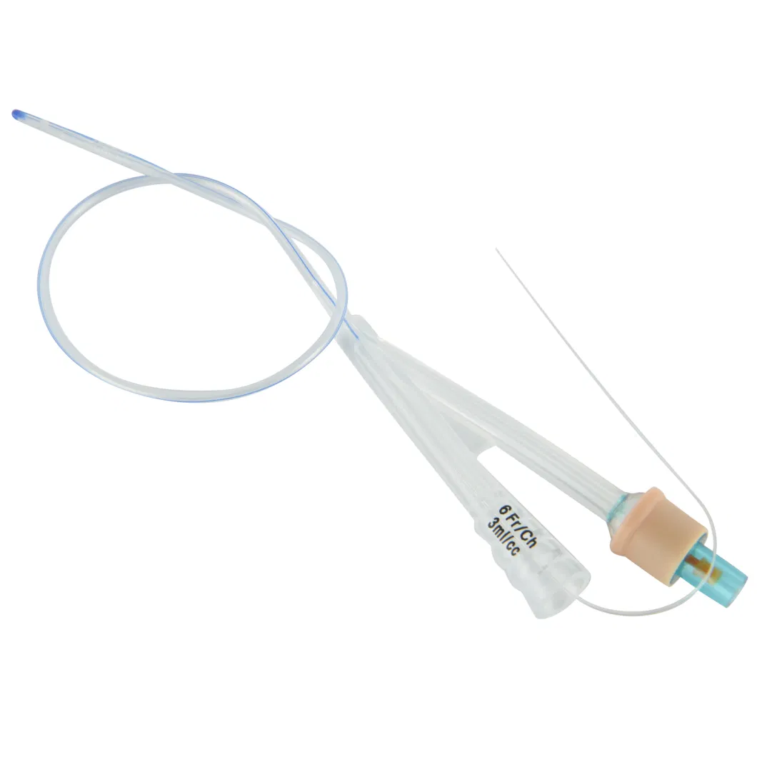 CE ISO Approved 2 Ways 3 Ways 100% All Silicone Foley Catheter