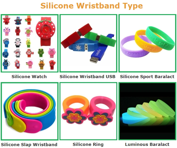 Hot Sale Promotional Customized Logo Sports Silicone Wristband