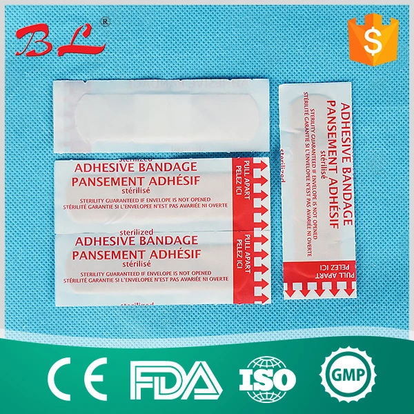 Ce, FDA, ISO13485 Approved Factory PVC /PE Printed Bandage/Wound Plaster