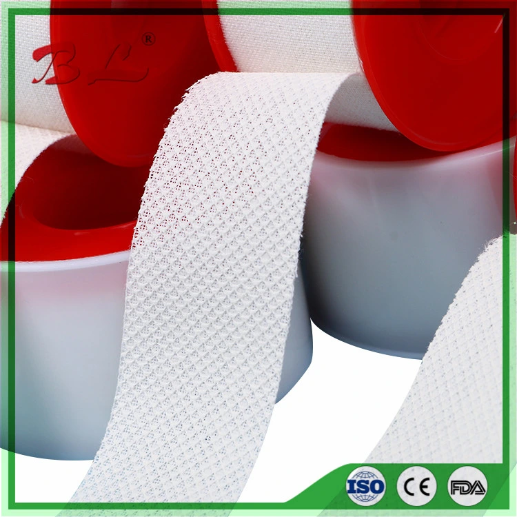 CE Certified Medical Wound Plaster Adhesive Zinc Oxide Adhesive Plaster Roll -F