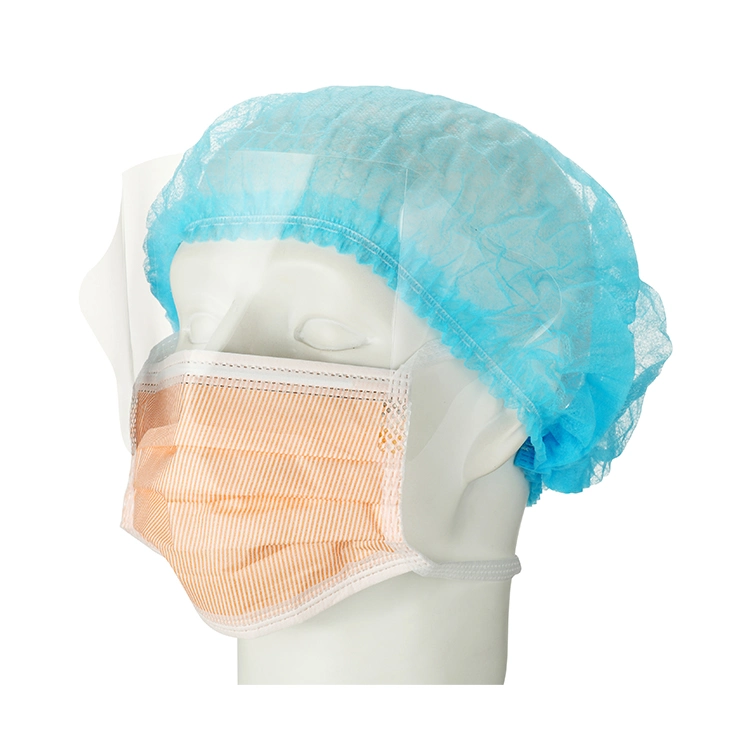 Disposable Plastic Strip/Clip/Bouffant/Mop/Nonwoven/PP Cap Shower/Bathing/Hotel Cap /Nurse/Doctor Cap /Medical/Surgical Cap with Elastic Polypropylene Fabric