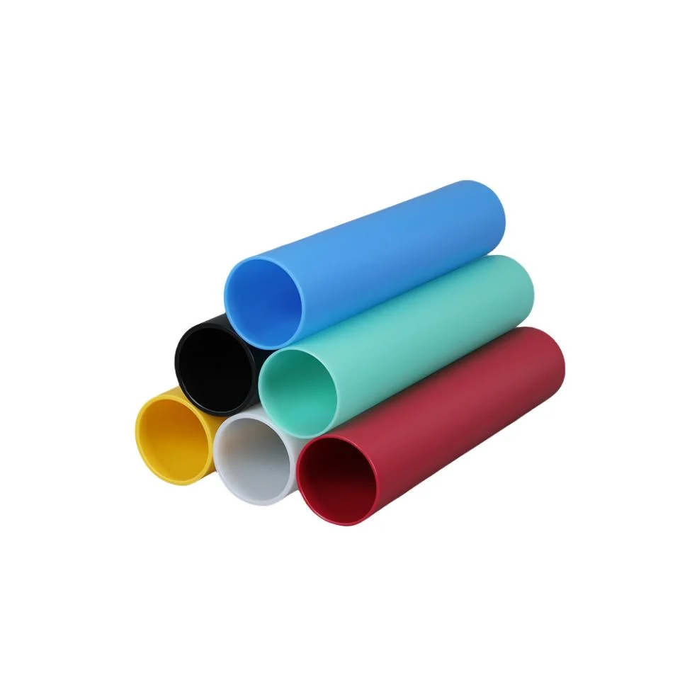 PE Tube Wholesale Three-Inch Blue Threading Paper Core PE Tube Plastic Tube Core to Replace The Tube Tape Tube Blue PE Tube