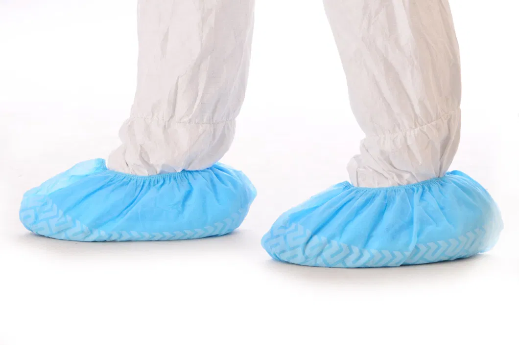 Non-Skid Anti Dust PP Non Woven Surgical Disposable Automatic Shoe Covers