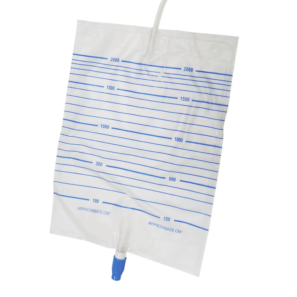 Disposable Urine Bag Medical Transparent Drainage Collection Bag
