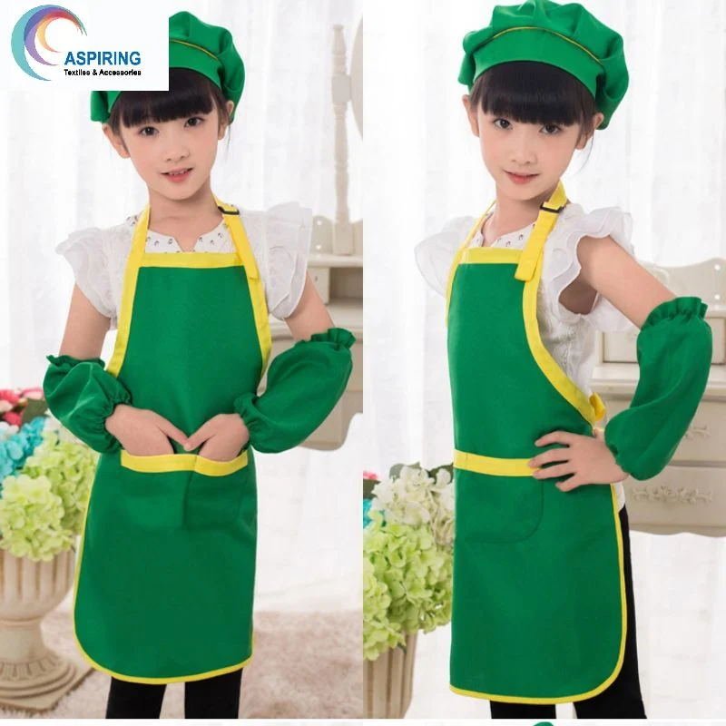 Kid&prime;s Size Cooking and Baking Kid Artist Apron Set