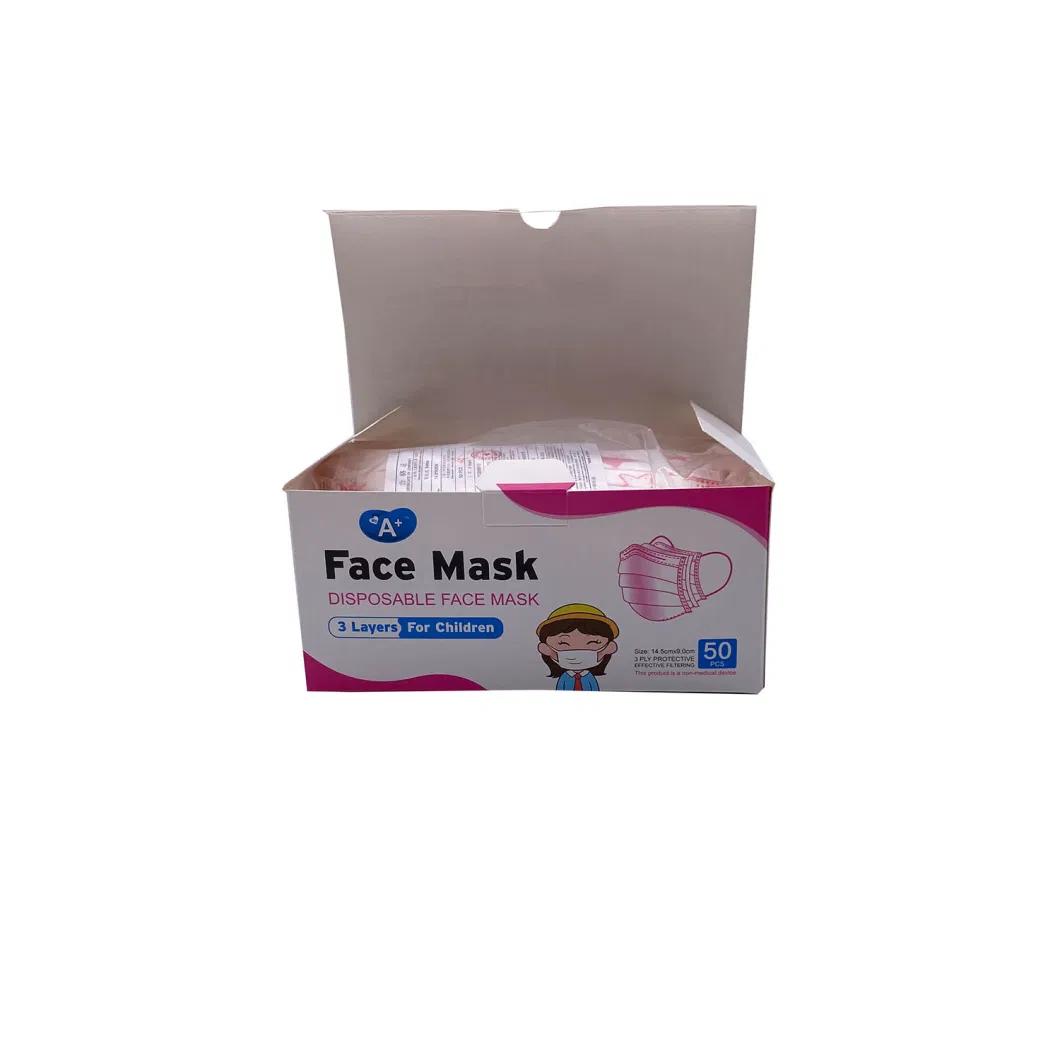 Disposable Children Face Mask Anti Fog Dust Protective Against Virus Mouth Mask for Children