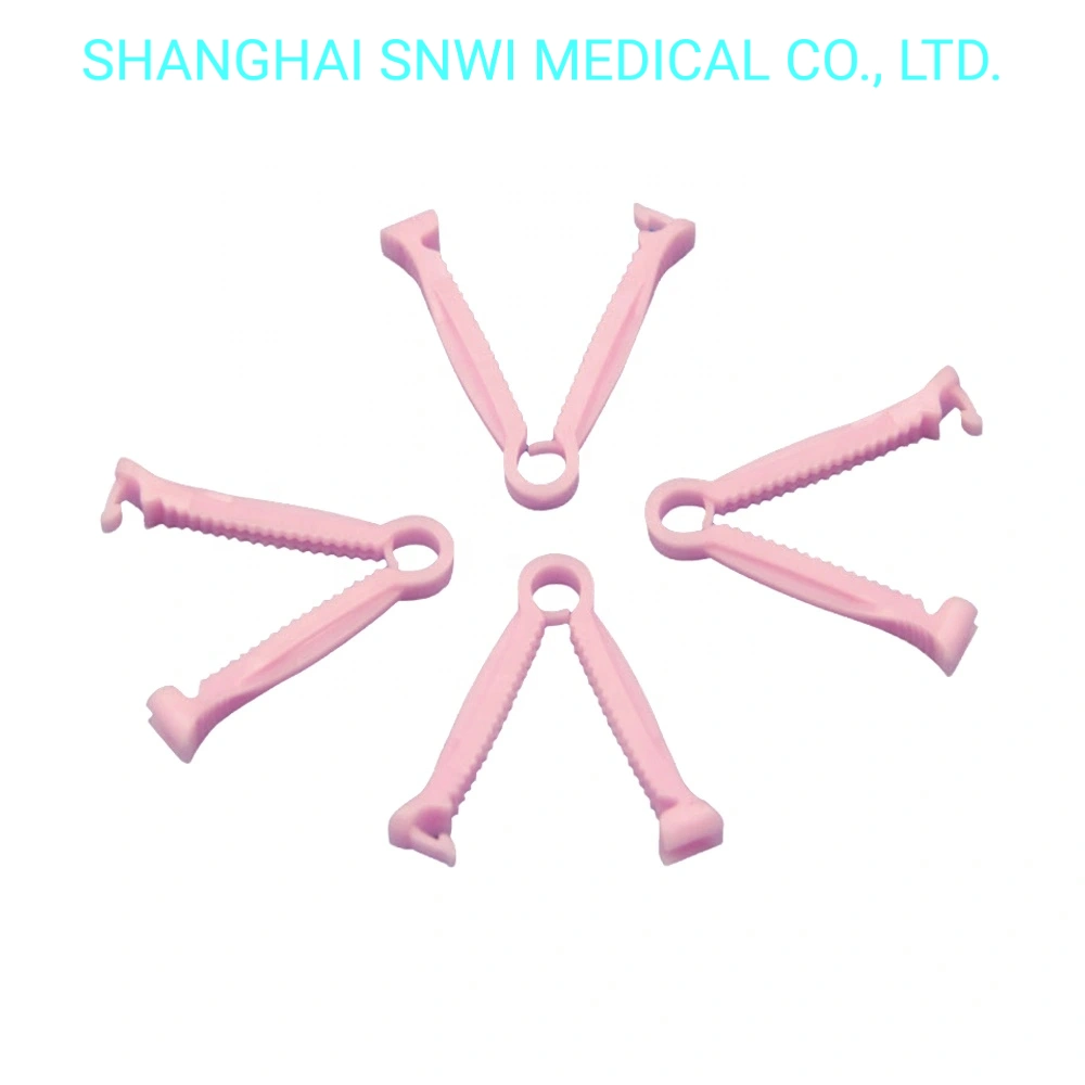 Disposable Medical Products Surgical Plastic Infant Umbilical Cord Clamp (Sterilized Non Toxic)