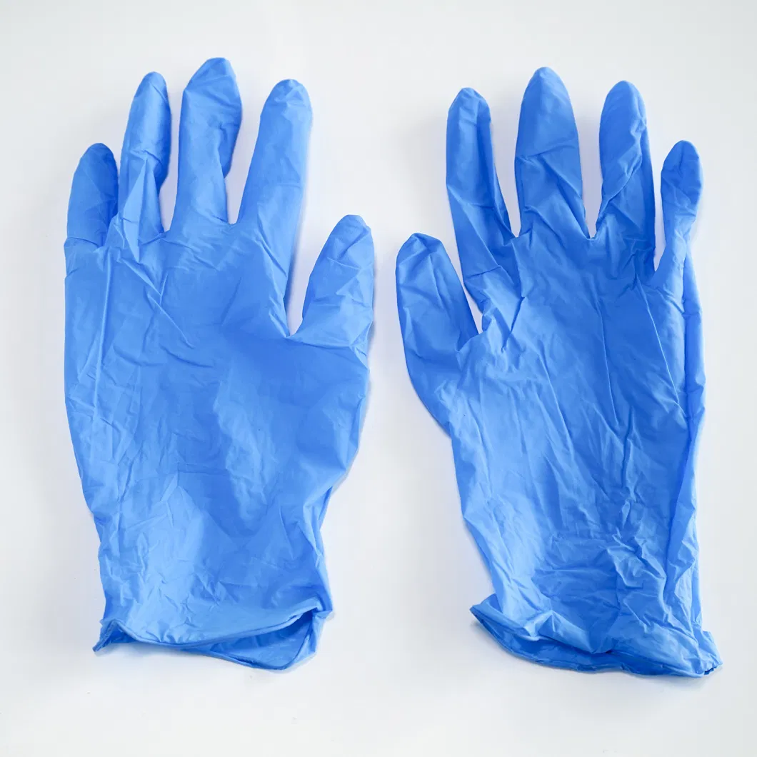 Sterilized Disposable Latex Examination Gloves Powder or Powder Free