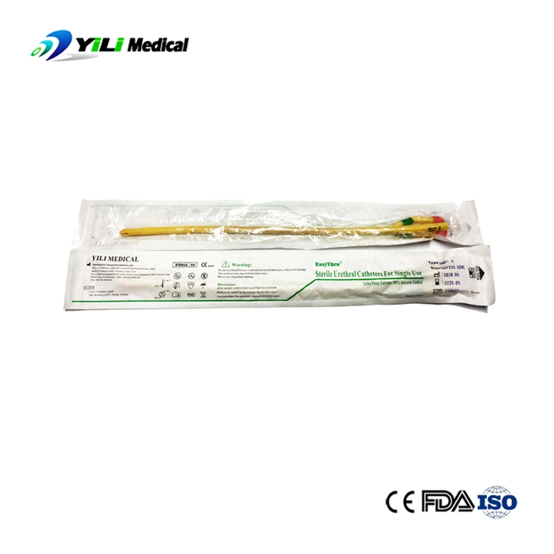 Medical Disposables 3 Way Latex Foley Catheter Urethral Catheter