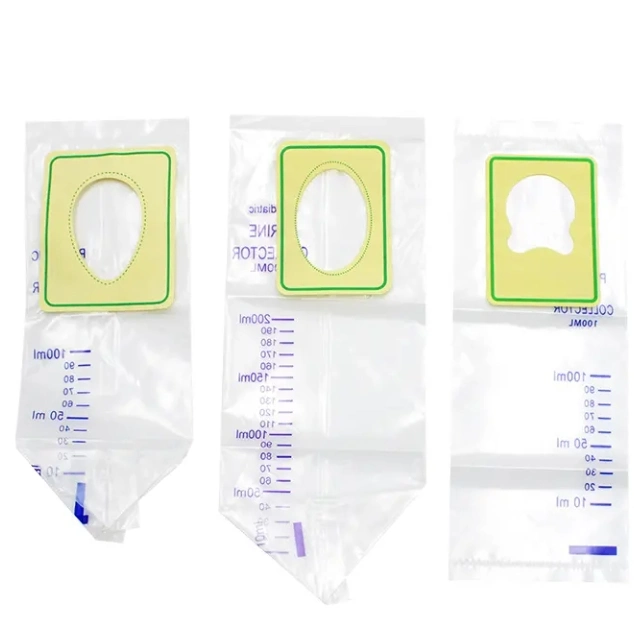 Urine Bag China 100ml Paediatric Urine Collector Factory Wholesale Cheap Pediatric Drainage Portable Disposable