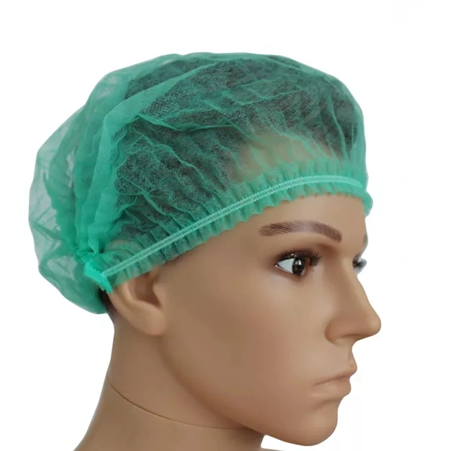 Bakery Supplies Fresh Disposable Non-Woven Fabric Clip Caps Mop Caps Head Cover Disposable Hair Nets Mob Clip Cap