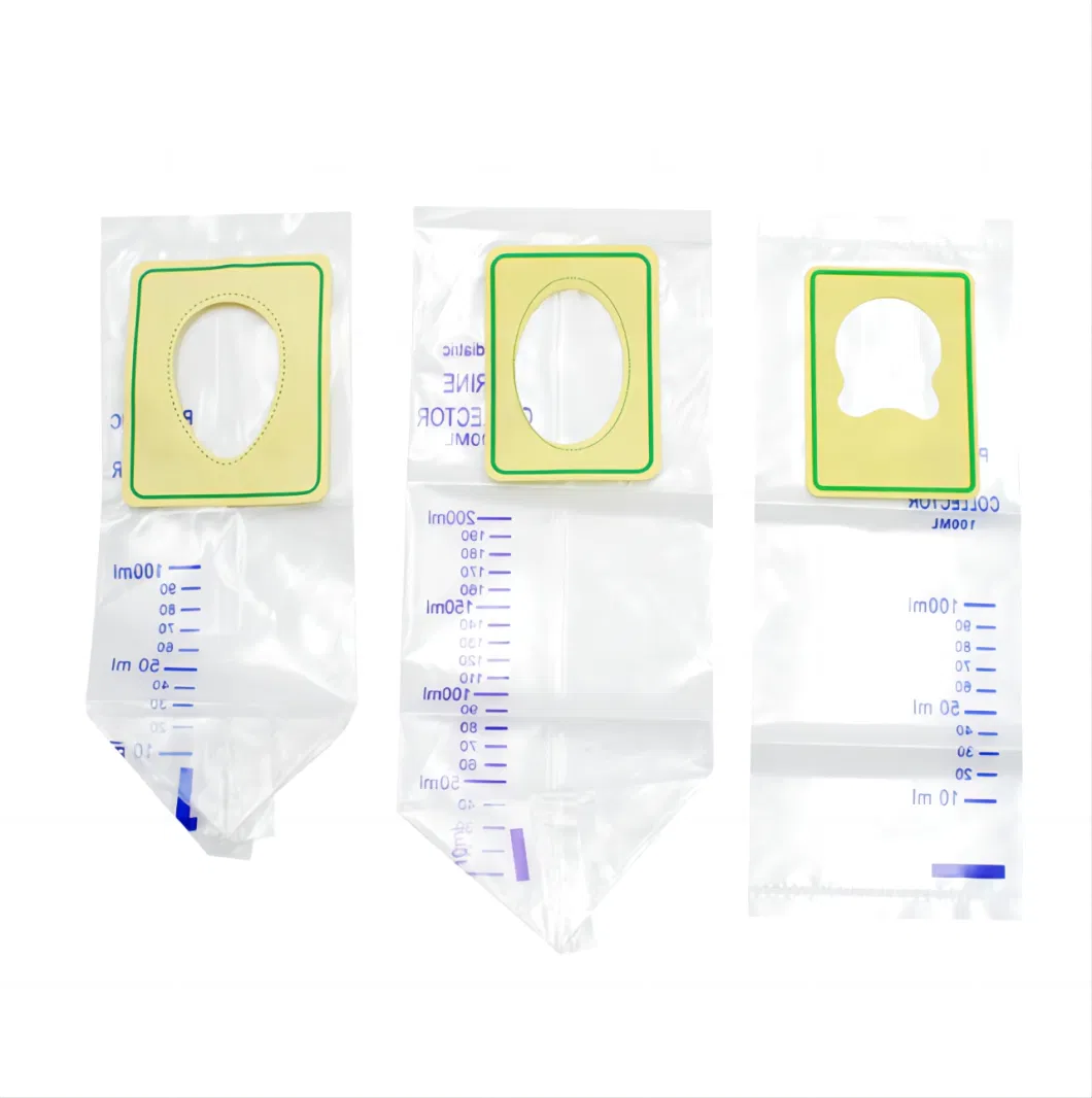 Disposable Pediatric Urine Bags Peadiatric Urine Collectors for Baby