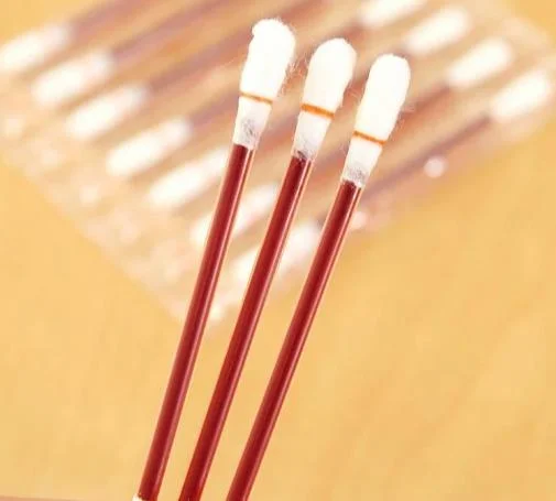 Liquid Filled Alcohol Medical Iodophor Cotton Stick Swab Buds