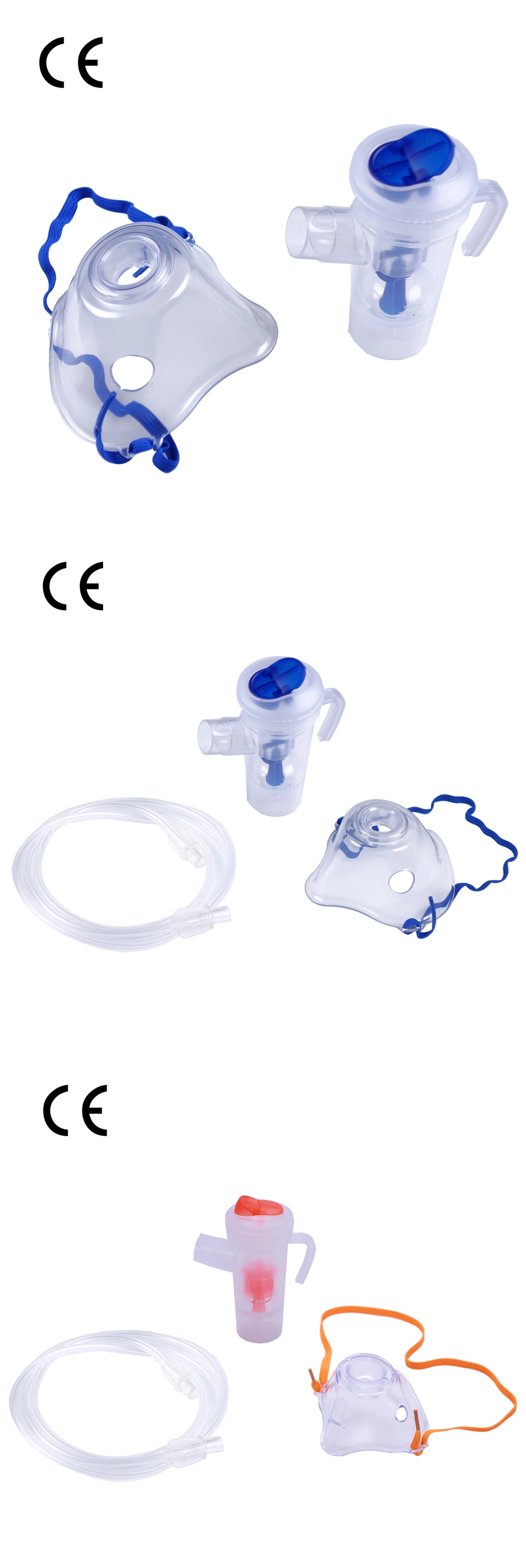 CE/ISO Nebulizer Cup Factory Nebulizer Chamber Nebulizer Cup Hospital and Home Use Nebulizer Cup Kit Nebulizer with Button Kit Nebulizer Oxygen Kit with Mask