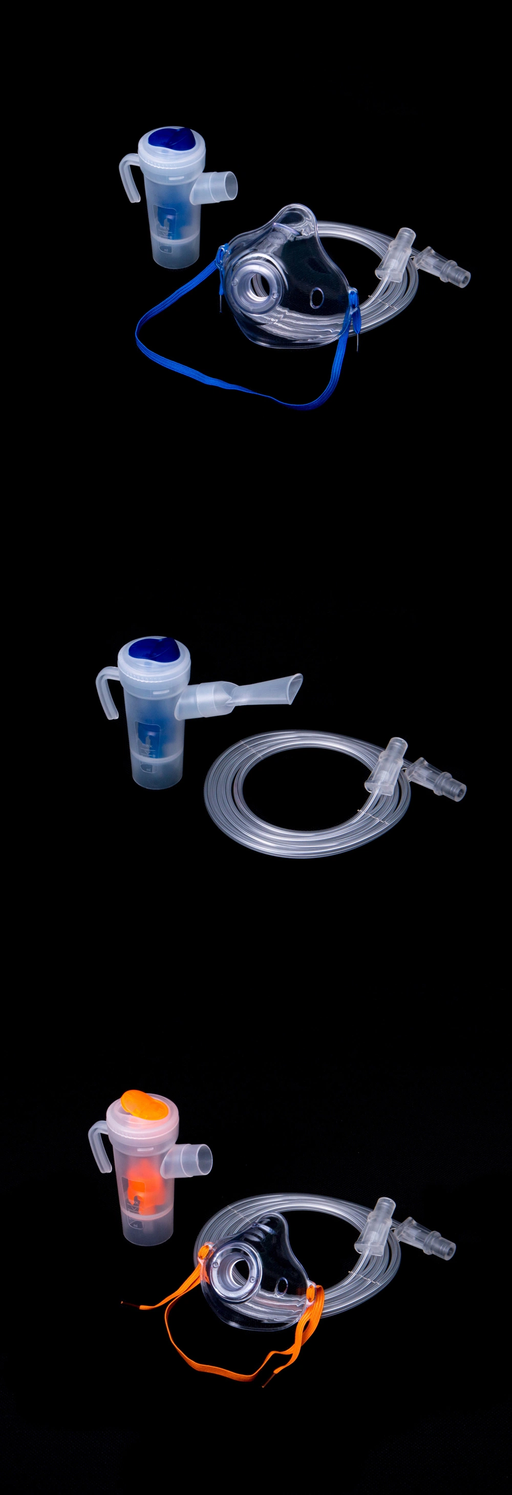 CE/ISO Nebulizer Cup Factory Nebulizer Chamber Nebulizer Cup Hospital and Home Use Nebulizer Cup Kit Nebulizer with Button Kit Nebulizer Oxygen Kit with Mask