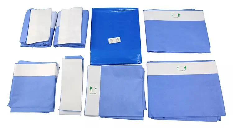 Disposable Surgical Delivery Packs with Ce ISO