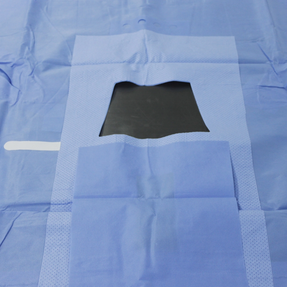 Disposable Sterile Surgical Laparoscopic Pelviscopy Drape Pack for Hospital Kit