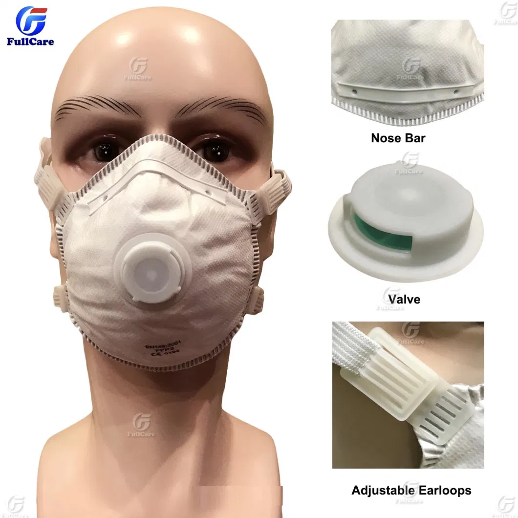 Disposable Nonwoven/PP/Asbestos/Chemical/Pollen/Safety/Particulate/ Paint/ Filter/Protective/Mine/Woodworking/Dust/Face/Respirator/Mask
