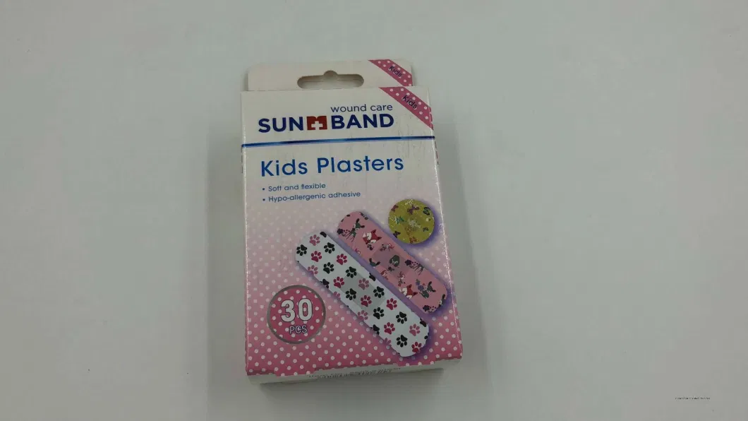 Sunmed Kids Plasters, Sunband Wound Care, Cartoon Plasters, PVC PE Plasters, Medical Adheasive Plasters