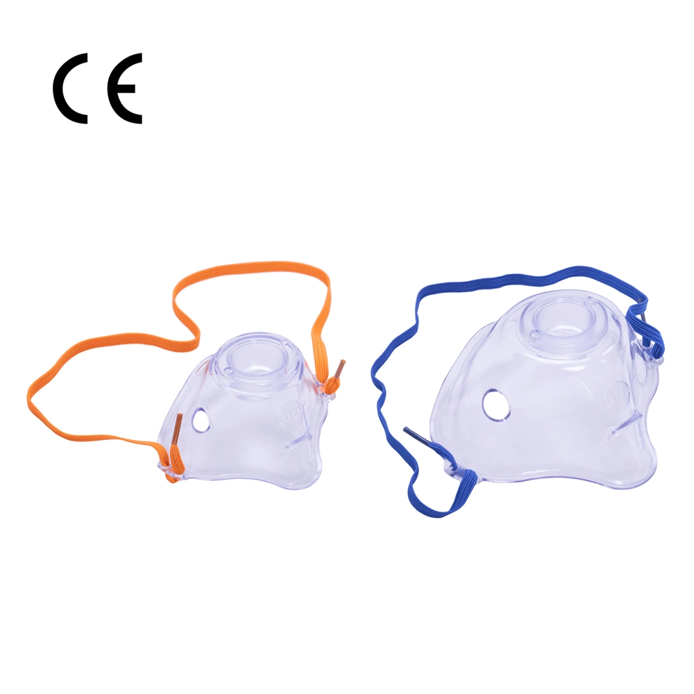 Double Adjustment Nebulizer Kit Portable Nebulizer Mask Kit with Oxygen Tubing with Nebulizer Mask Nebulizer Cup Nebulizer Chamber Nebulizer Cup with CE ISO