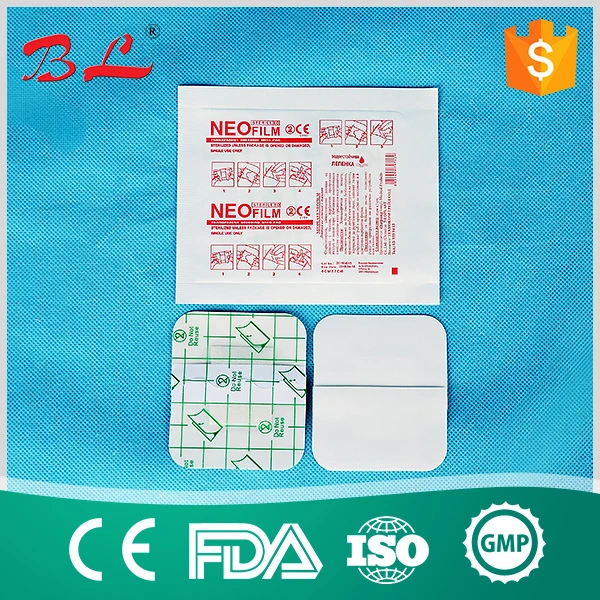 Disposable Transparent PU Wound Dressing Pad Surgical Wound Dressing Bandage Q44