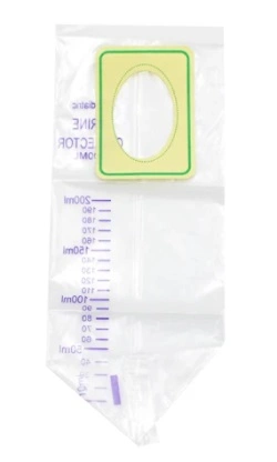 Disposable Sterile Pediatric Urine Bag Collector for Child, 100ml, Non-Toxic