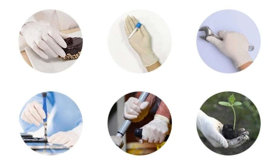 Medical Disposable Surgical Latex Gloves for Medical Sterile