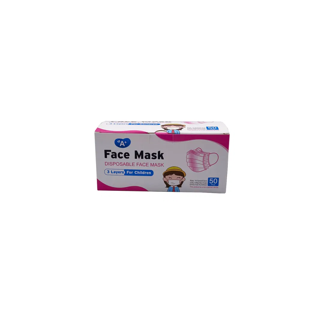 Disposable Children Face Mask Anti Fog Dust Protective Against Virus Mouth Mask for Children