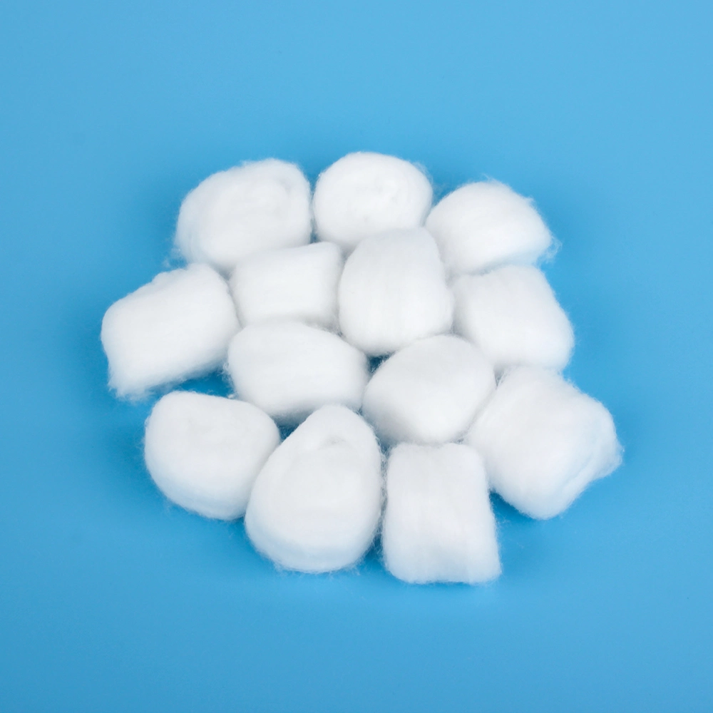 Hosptical Use Absorbent Cotton Balls Disposable Cotton Ball