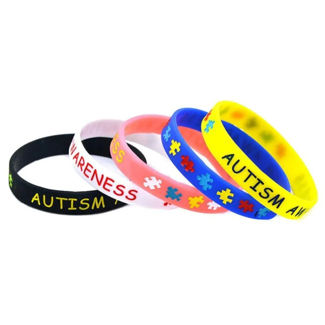 Stephen Curry LED Silicon Plastic Promotional Bracelet Customized Printed RFID Medical ID Embossed Silicone Wristband with Custom Logo