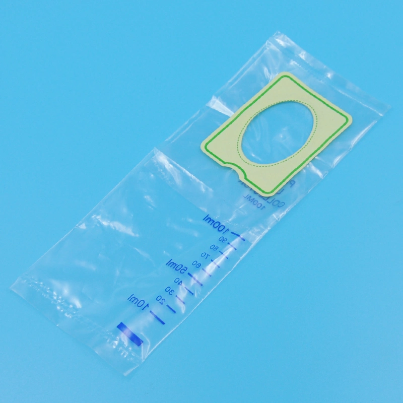 CE Certificated Disposable Pediatric Urine Bags Peadiatric Urine Collectors for Baby
