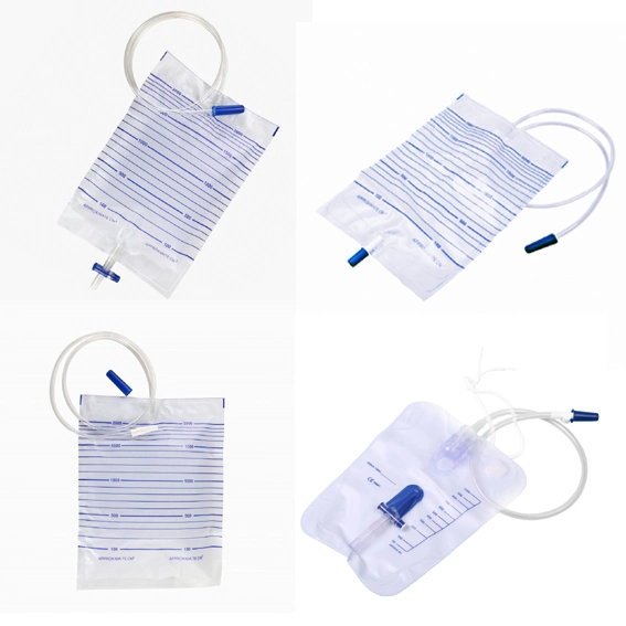 28*20 Cm, Urine Bag with Push Pull Valve