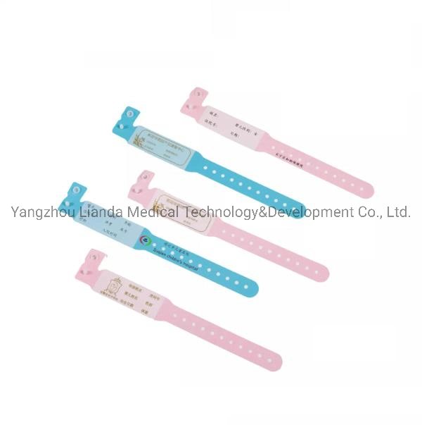 Disposable Write on ID Bracelet Medical Waterproof Identification Bracelet Wristband
