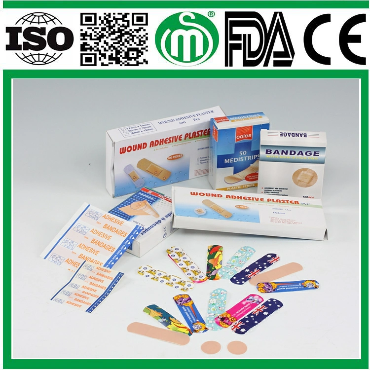 2023 Hot Sale Disposable Medical Sterile Adhesive Wound Plaster Band Aid