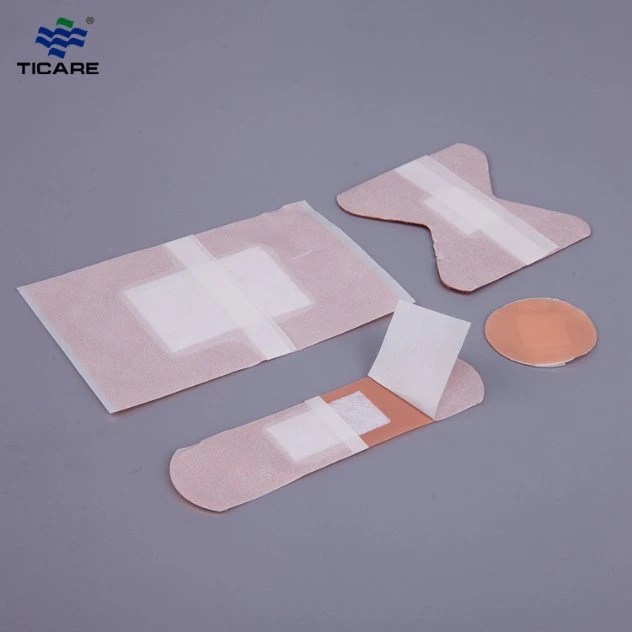 Bandaids Disposable Elastic Adhesive Medical Strip PU PE Nonwoven Wound Plaster