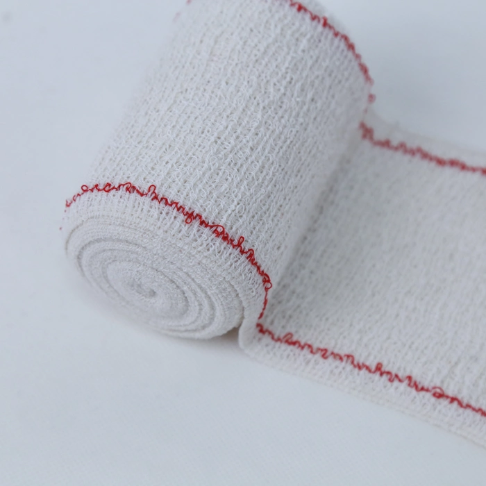 Disposable Medical Dressing Elastic Cotton Spandex Crepe Bandage for Wound Care