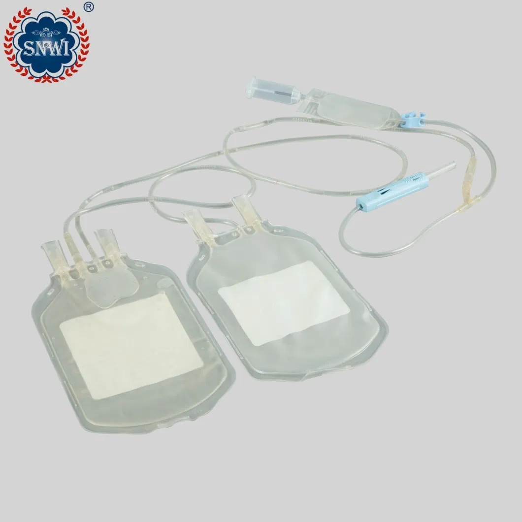 Wholesale Price Disposable Medical PVC Single Double Triple Quadruple Transfusion Blood Bag